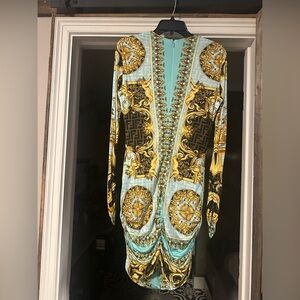 FENDI
Fendace Gold Baroque Mini Dress